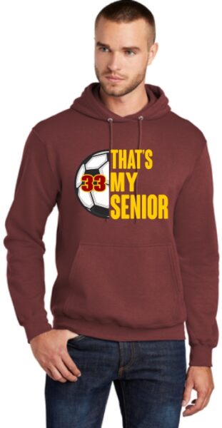 Senior Maroon Hoodie