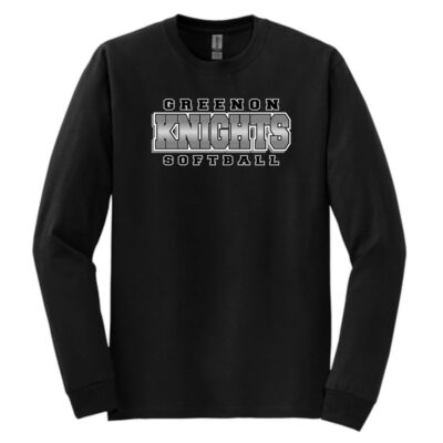 Greenon Knights Softball LS Shirt