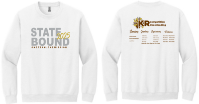 KR Cheer State 25 Crewneck