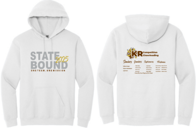 KR Cheer State 25 Hoodie